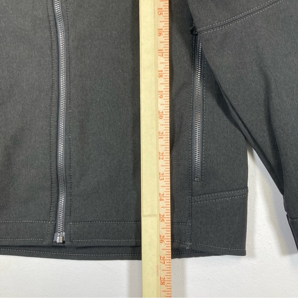 KUHL Born in the Mountains Jacket Mens M Gray Full-Zip Outdoor Hiking Logo - Picture 11 of 16